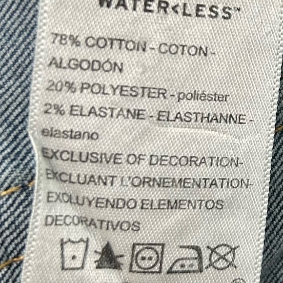 NWT Signature by Levi Strauss Pull On Denim Shorts Size 20 - Picture 7 of 10